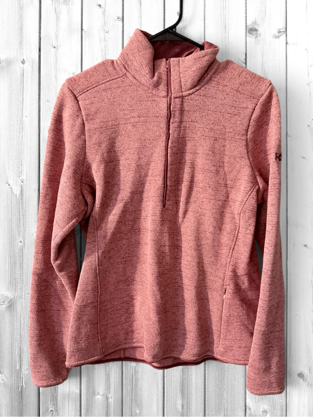 🌼Under Armour Half-Zip Pullover Sweatshirt in Dusty Rose
